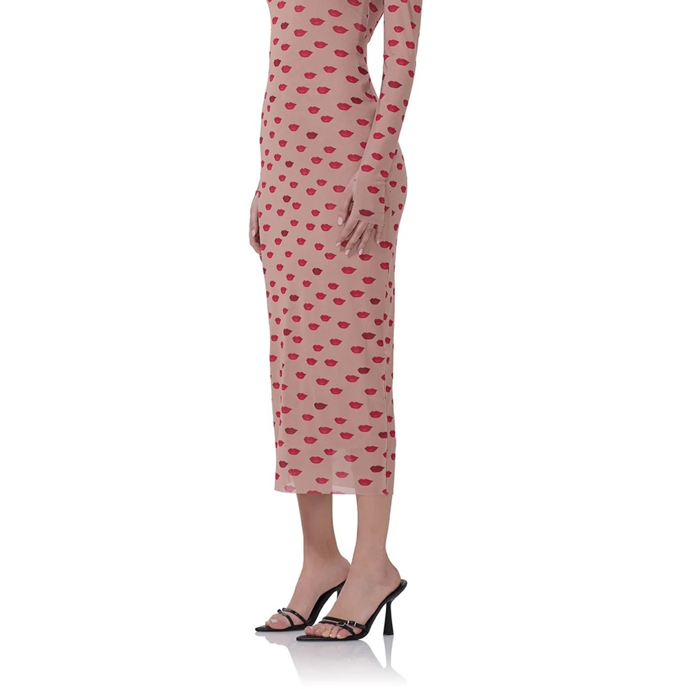 AFRM ** Shailene Dress + Headband** in Almond Kiss 💋 💋💋 - Picture 2 of 5